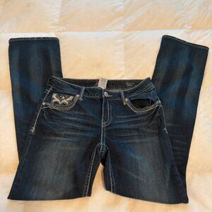Slim bootcut jeans